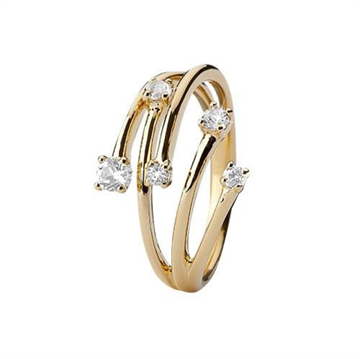 Christina Jewelry & Watches - Your Choice Ring - forgyldt sølv 800-3.16.B